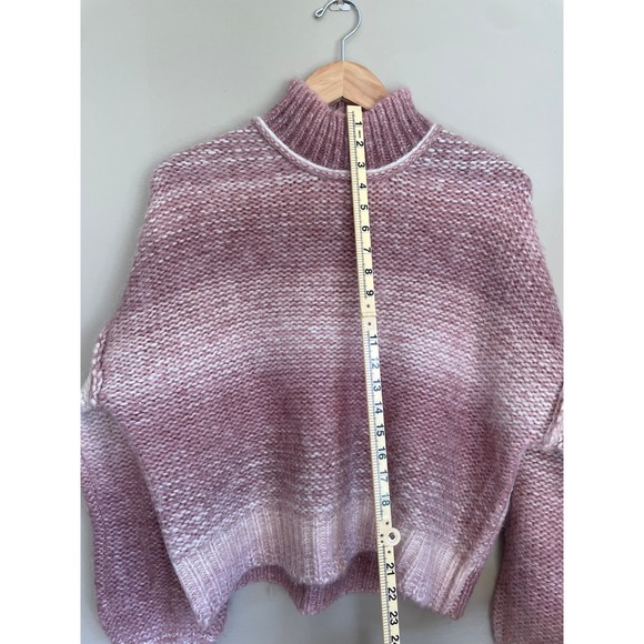 Rachel Zoe Women's Crew Neck Size M Wool Blend Striped Multi-Color Sweater L/S - Picture 9 of 10